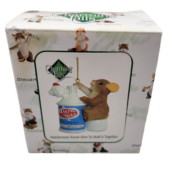 Charming Tails Ornament Hairdressers Know How To Hold It Together 98/545 - Picture 9 of 9